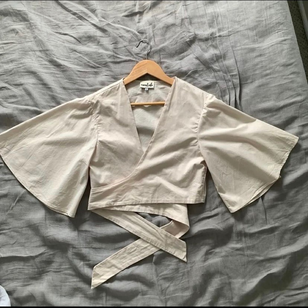 Cocobolo Wrap Crop Top